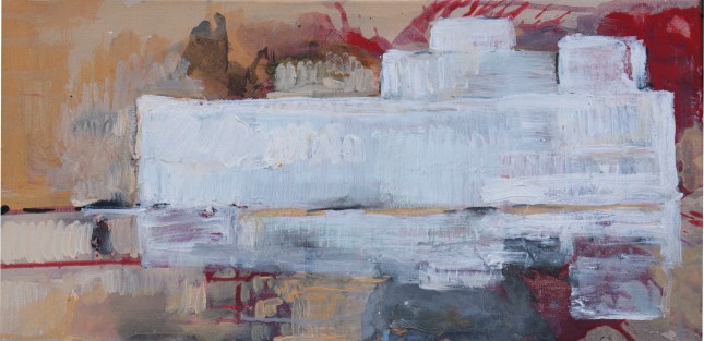 Lot, 12 x 24 Acrylic on Canvas 2015