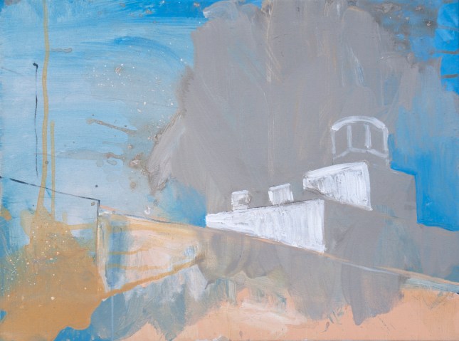 Renovation, 18 x 24 Acrylic on Canvas, 2015