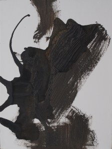 Spill, Acrylic and ink on canvas, 16" x 20" 2013